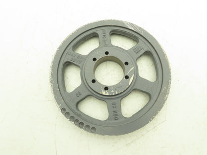Woods 3V1063 V-Belt Pulley 3V Belt Section 3 Groove 10.6" OD Bushed SK Bushing