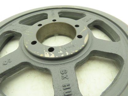 Woods 3V1063 V-Belt Pulley 3V Belt Section 3 Groove 10.6" OD Bushed SK Bushing