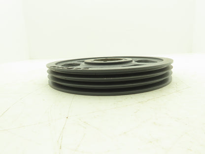 Woods 3V1063 V-Belt Pulley 3V Belt Section 3 Groove 10.6" OD Bushed SK Bushing