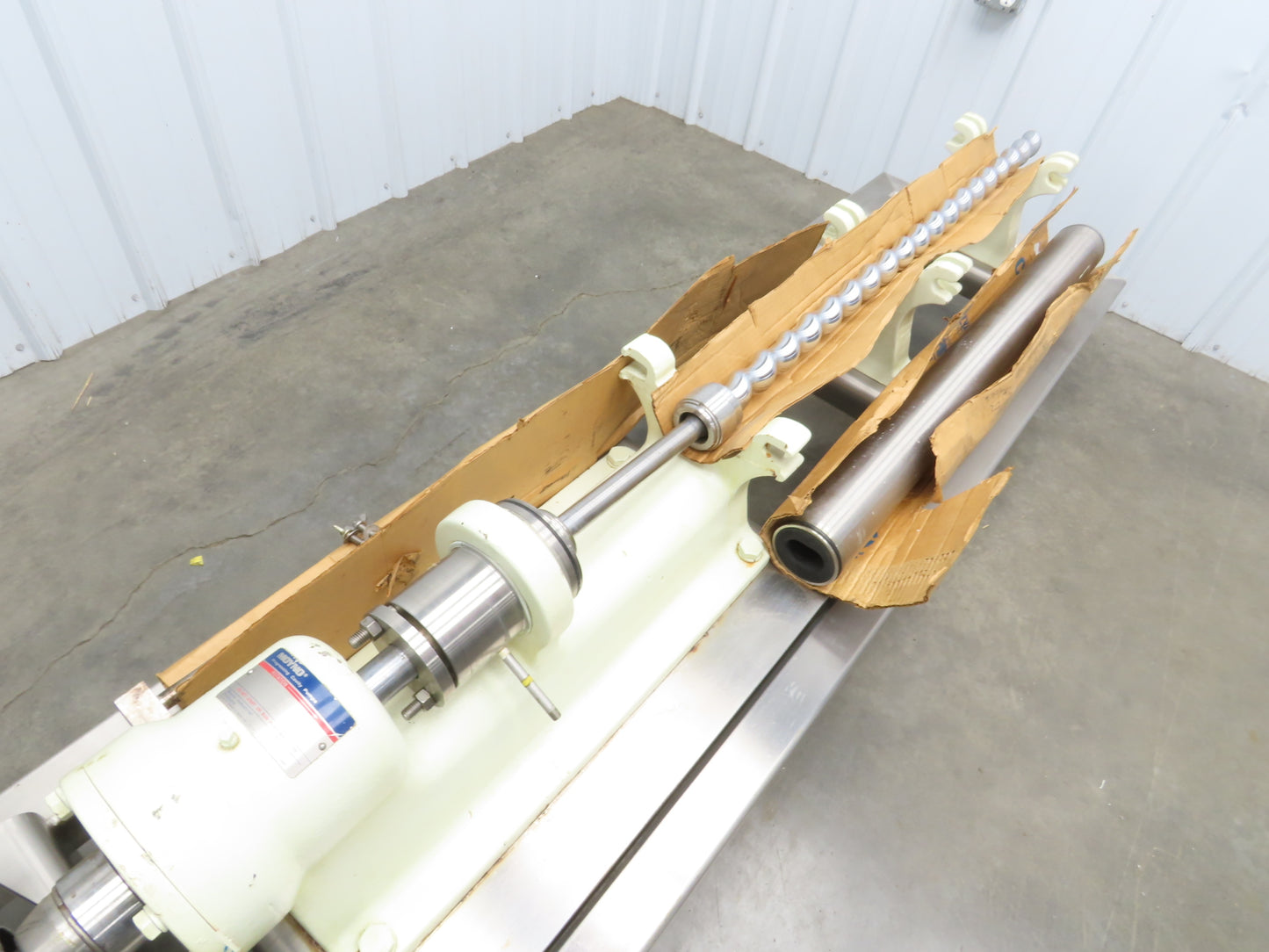 Moyno 6FH4SJM3FAA Progressive Cavity Rotor Pump Sanitary 3Hp 3PH *Bad Stator*