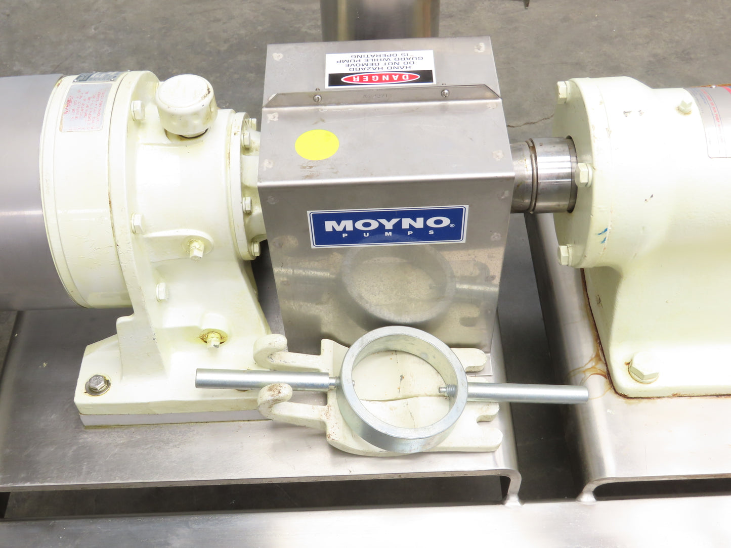 Moyno 6FH4SJM3FAA Progressive Cavity Rotor Pump Sanitary 3Hp 3PH *Bad Stator*