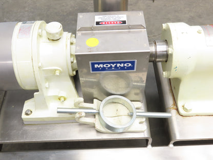 Moyno 6FH4SJM3FAA Progressive Cavity Rotor Pump Sanitary 3Hp 3PH *Bad Stator*
