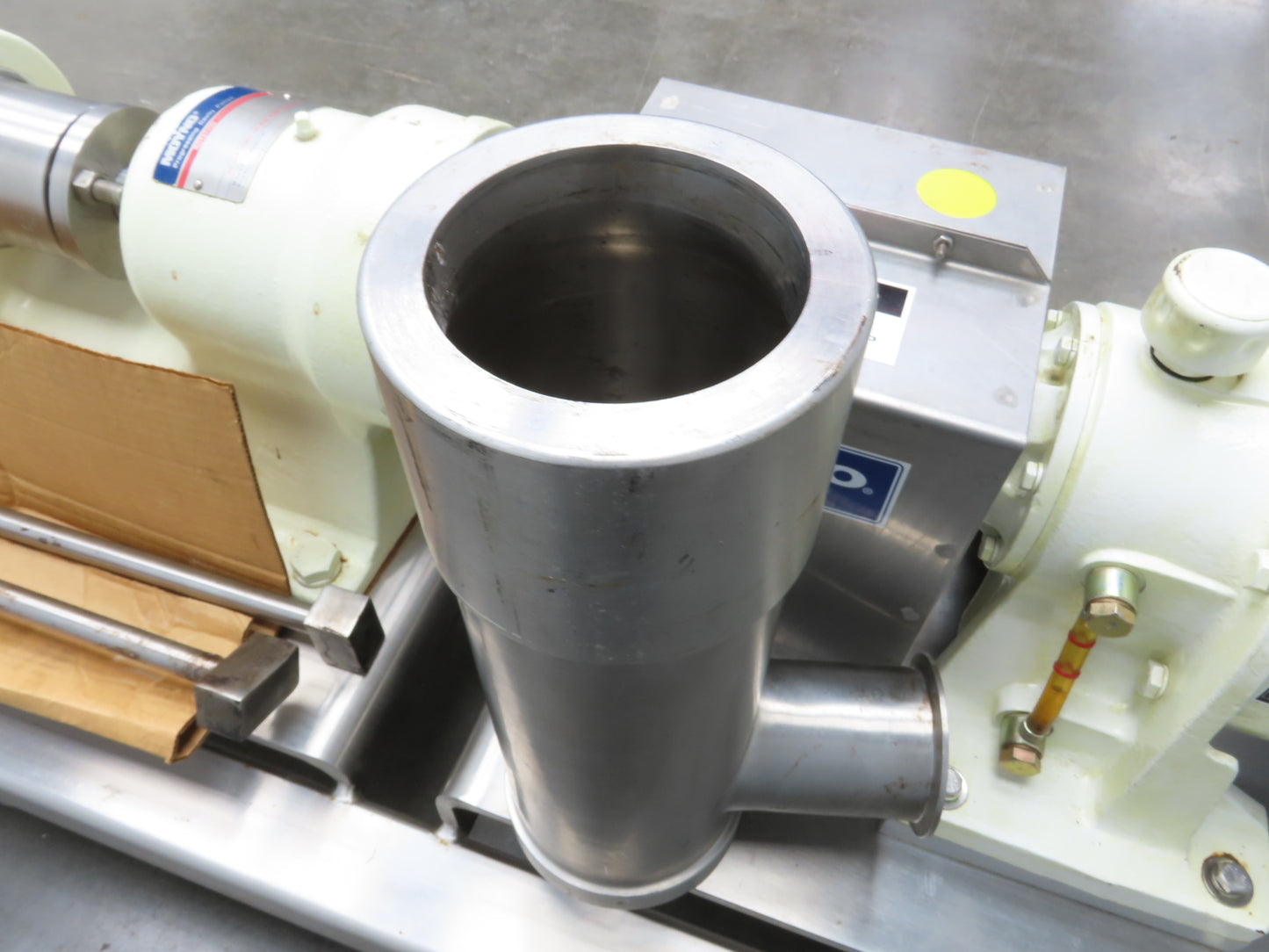 Moyno 6FH4SJM3FAA Progressive Cavity Rotor Pump Sanitary 3Hp 3PH *Bad Stator*