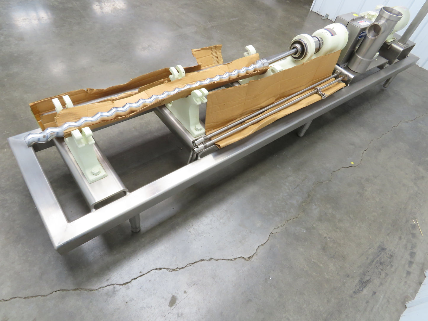 Moyno 6FH4SJM3FAA Progressive Cavity Rotor Pump Sanitary 3Hp 3PH *Bad Stator*