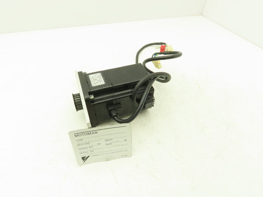 Yaskawa SGMP-02AWYR12 AC Servo Motor 0.2kW 3000rpm 200v 2.0A