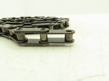 C-2050 Double Pitch Hollow Pin Roller Chain Conveyer 1.25" 10 Ft Length