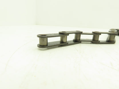 C-2050 Double Pitch Hollow Pin Roller Chain Conveyer 1.25" 10 Ft Length