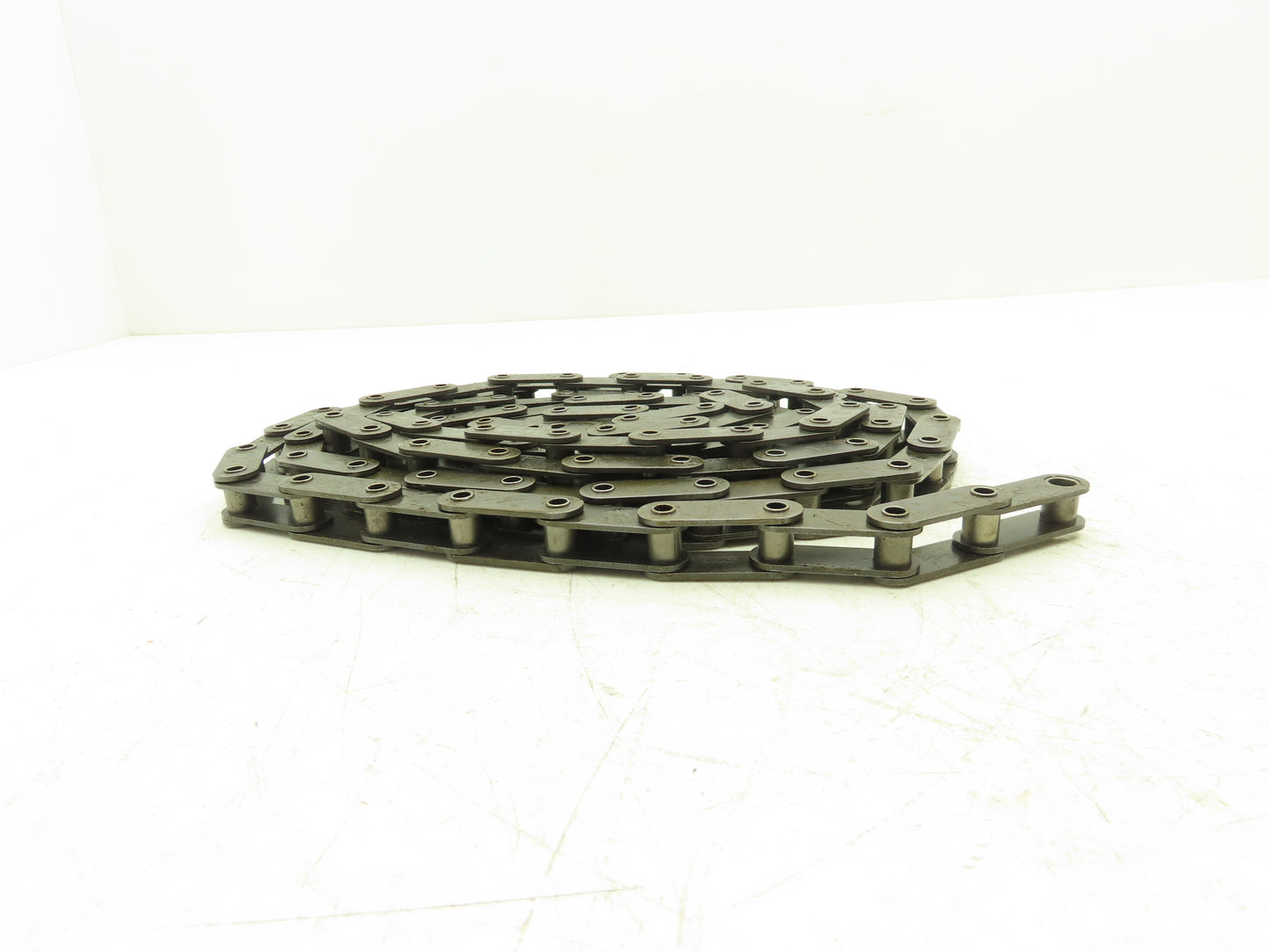 C-2050 Double Pitch Hollow Pin Roller Chain Conveyer 1.25" 10 Ft Length