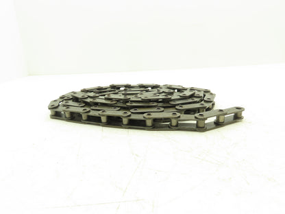 C-2050 Double Pitch Hollow Pin Roller Chain Conveyer 1.25" 10 Ft Length