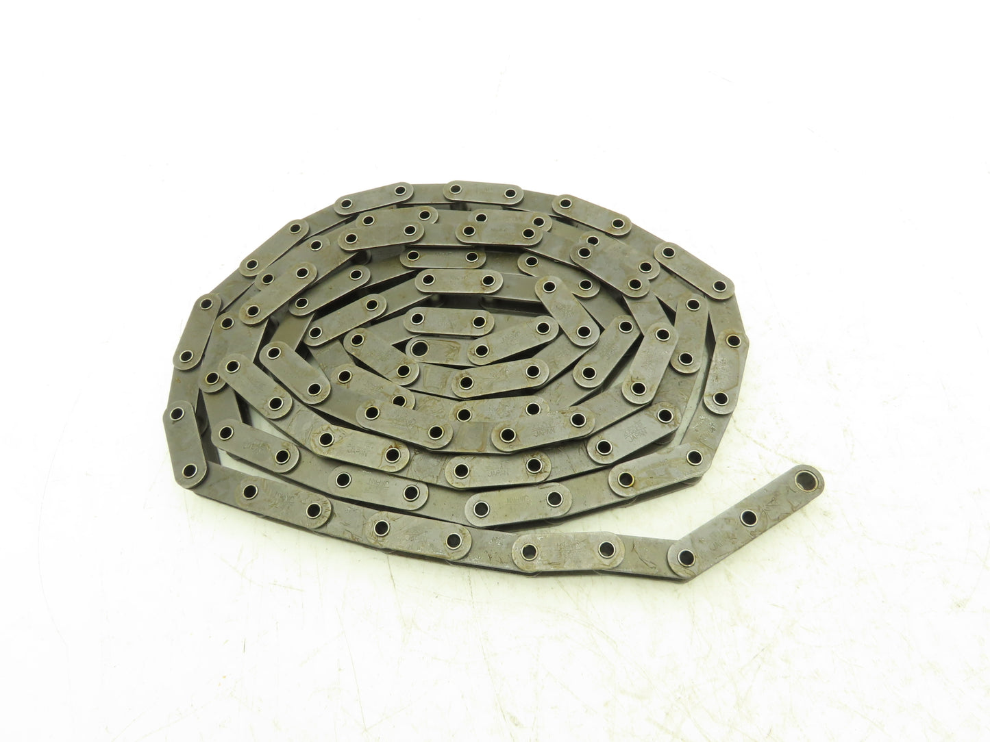 C-2050 Double Pitch Hollow Pin Roller Chain Conveyer 1.25" 10 Ft Length