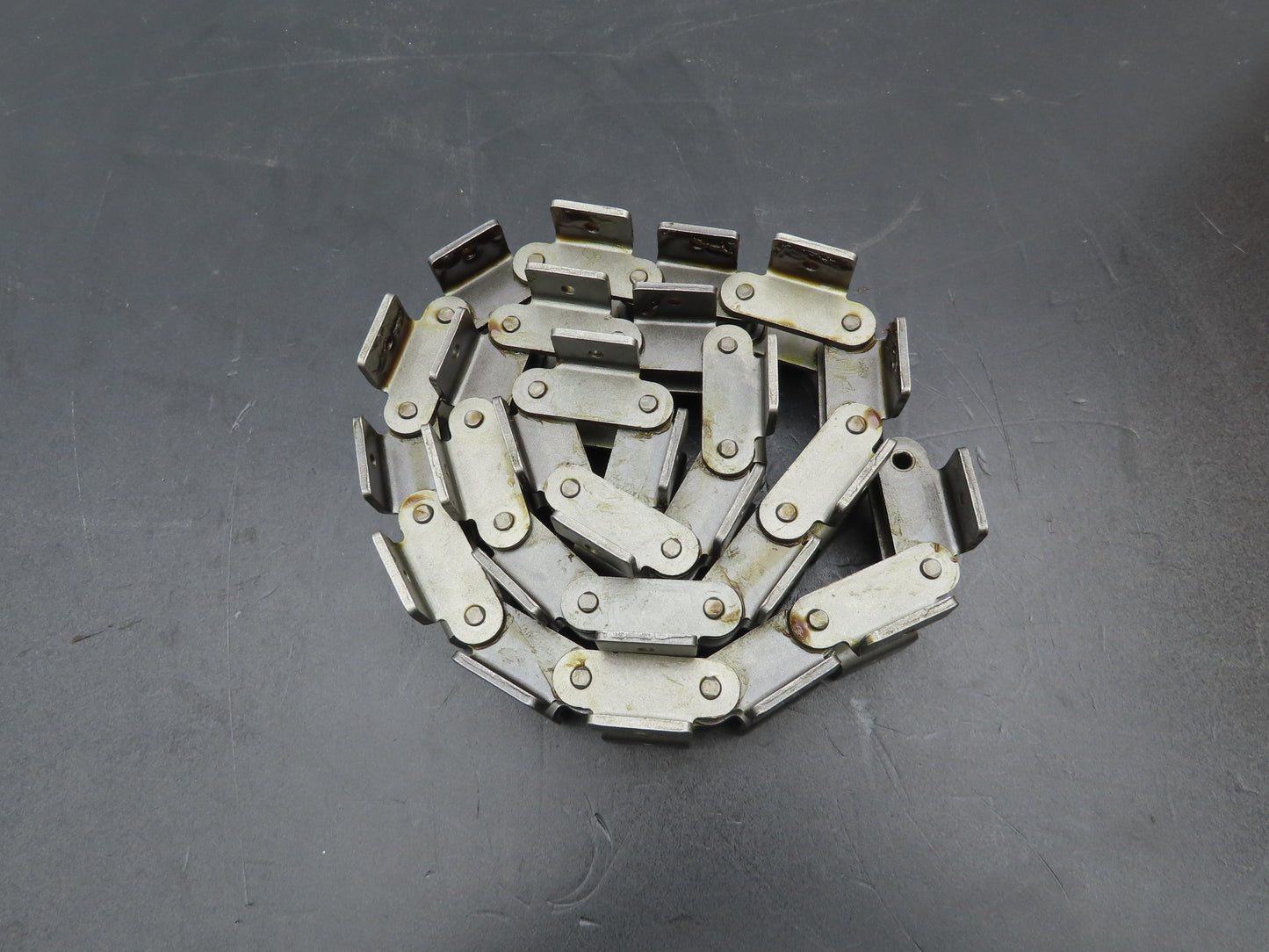 HKK C2060H Conveyor Attachment Roller Chain 1.5" Dbl Pitch 41"L  Lot of 8pcs