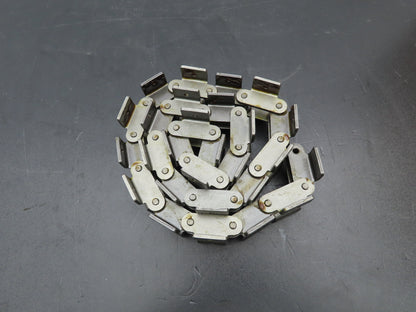 HKK C2060H Conveyor Attachment Roller Chain 1.5" Dbl Pitch 41"L  Lot of 8pcs