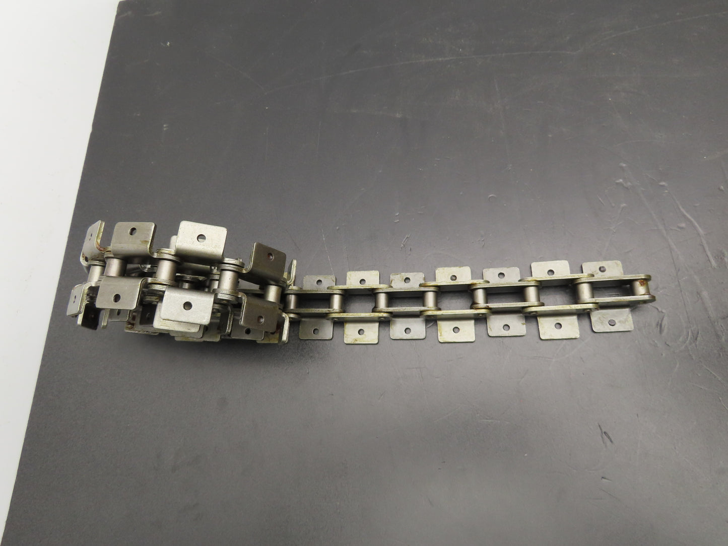 HKK C2060H Conveyor Attachment Roller Chain 1.5" Dbl Pitch 41"L  Lot of 8pcs