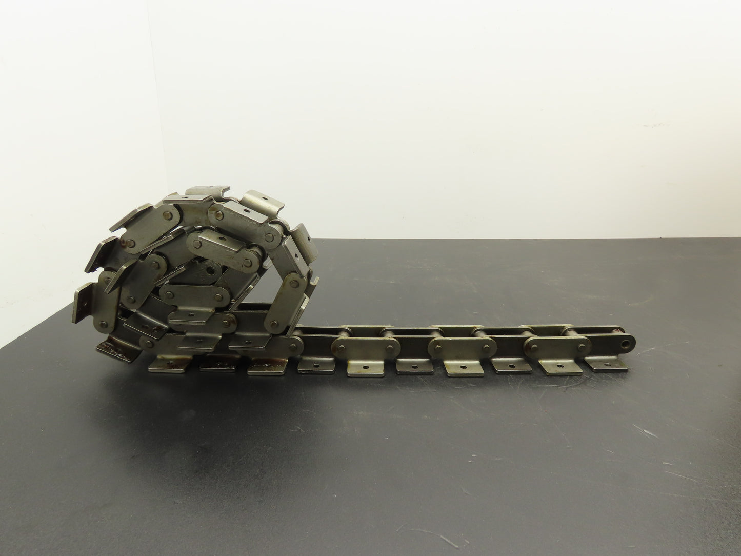 HKK C2060H Conveyor Attachment Roller Chain 1.5" Dbl Pitch 41"L  Lot of 8pcs