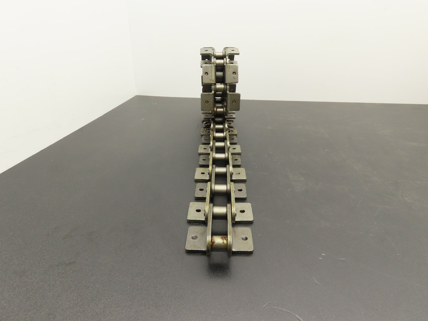 HKK C2060H Conveyor Attachment Roller Chain 1.5" Dbl Pitch 41"L  Lot of 8pcs