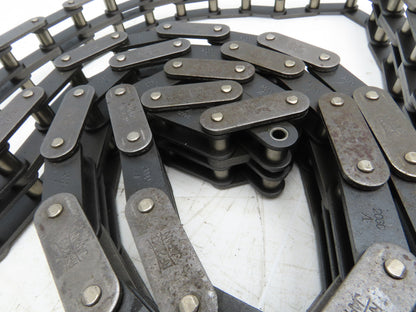 RF2060-2 Double Strand Roller Chain 1-1/2" Double Pitch 10' Length Lot of 2