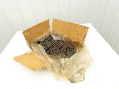 RF2060-2 Double Strand Roller Chain 1-1/2" Double Pitch 10' Length Lot of 2