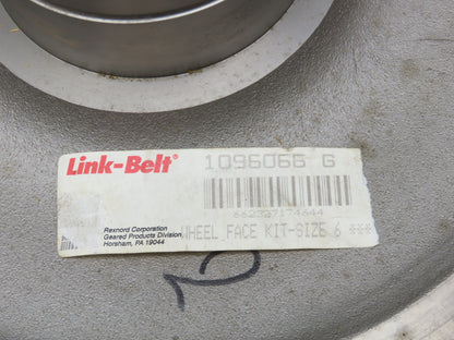 Link Belt 1096066 G Wheel Face Kit-Size 6 OD-16" Bore 3-1/2" 733 x 182 Spline 10