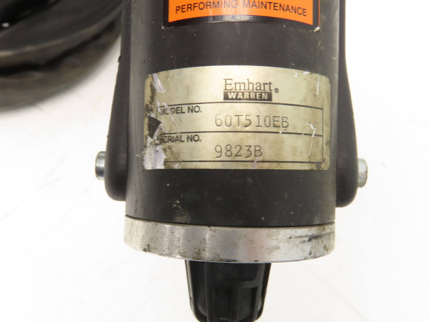 Emhart Warren 60T510EB Warren Stud Welding Gun PLM Type With 30' Cable Whip