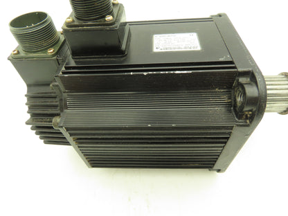 Yaskawa SGMGH-13DCA-YG11 AC Servo Motor 1300W 8.34Nm 1500 RPM Encoder 22mm Shaft