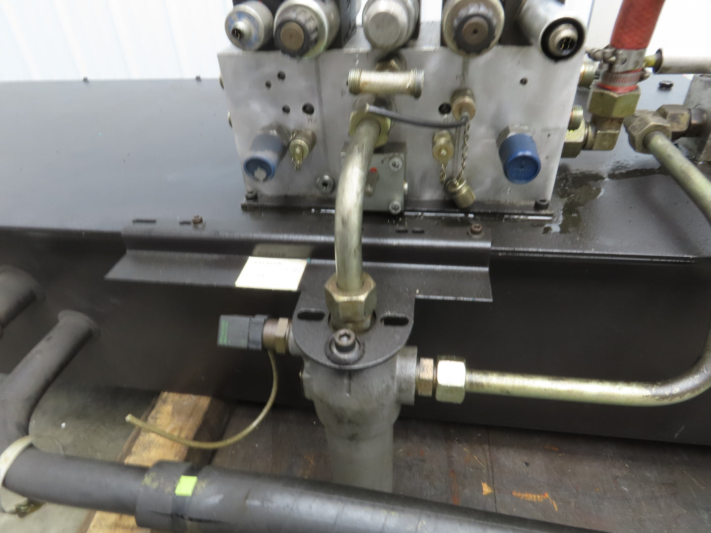 Voith 2-Pump Hydraulic Power Unit 50 Gal 6 GPM 5000 PSI 40Hp 480V