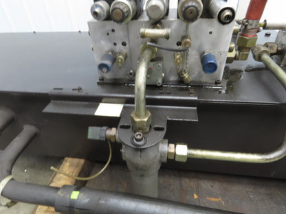 Voith 2-Pump Hydraulic Power Unit 50 Gal 6 GPM 5000 PSI 40Hp 480V