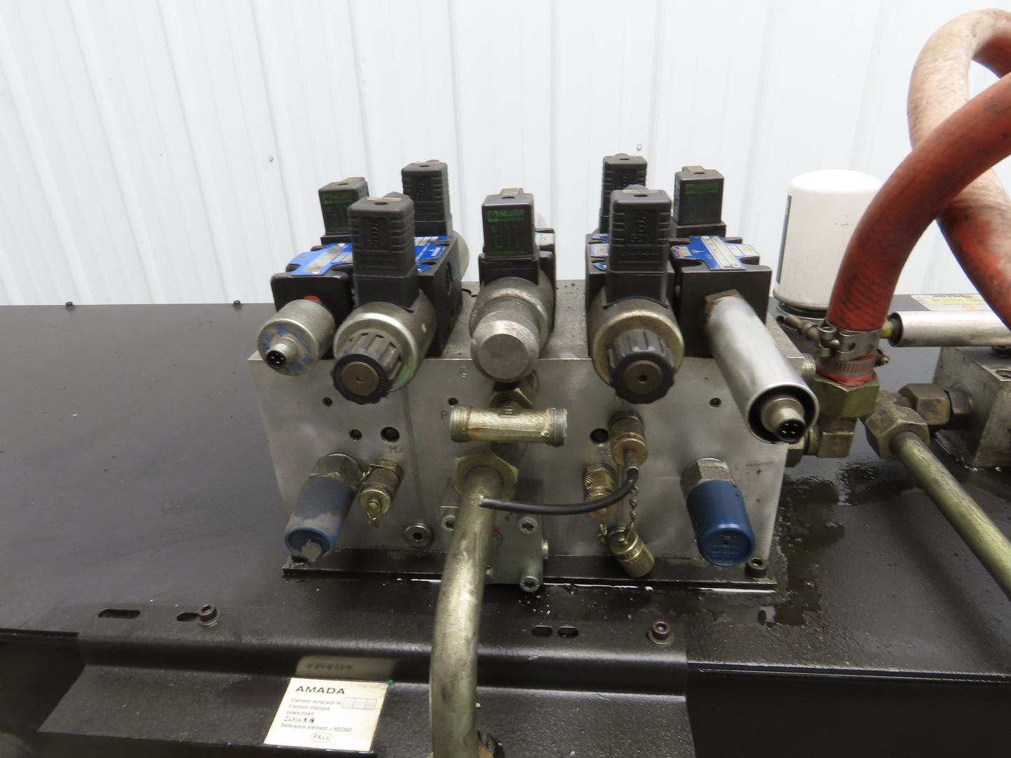 Voith 2-Pump Hydraulic Power Unit 50 Gal 6 GPM 5000 PSI 40Hp 480V