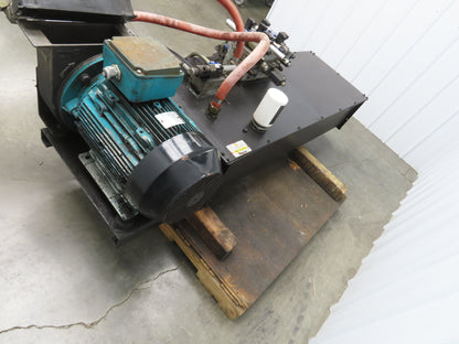 Voith 2-Pump Hydraulic Power Unit 50 Gal 6 GPM 5000 PSI 40Hp 480V
