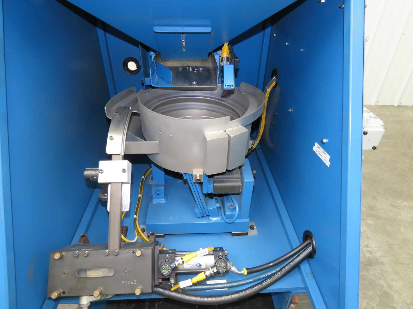 MTS Vibratory Bowl Feeder 12" Base Small Parts Sorter 9/16" Nut Rotator