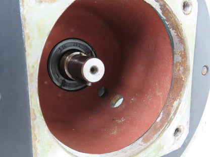 FG220S01 Gearbox Reducer 9.864 Ratio Dual Output Shaft IEC 63 Motor Adapter
