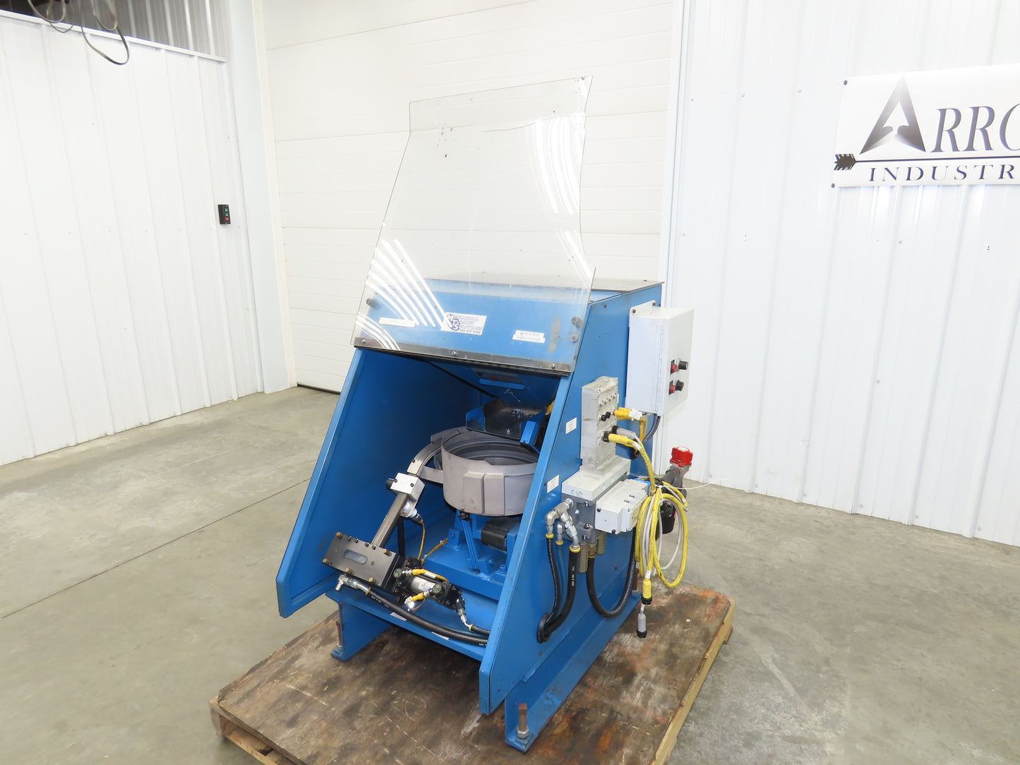 MTS Vibratory Bowl Feeder 12" Base Small Parts Sorter 18mm Nut Rotator