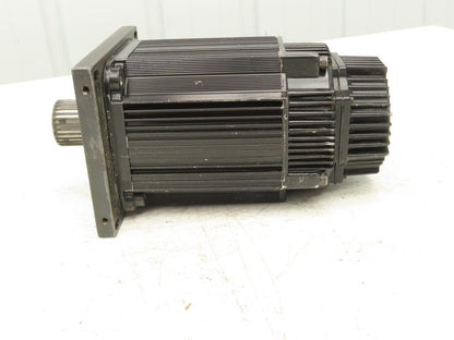 Yaskawa SGMGH-13DCA2C AC Servo Motor 1300W 8.34Nm 1500 RPM Encoder 22mm Shaft