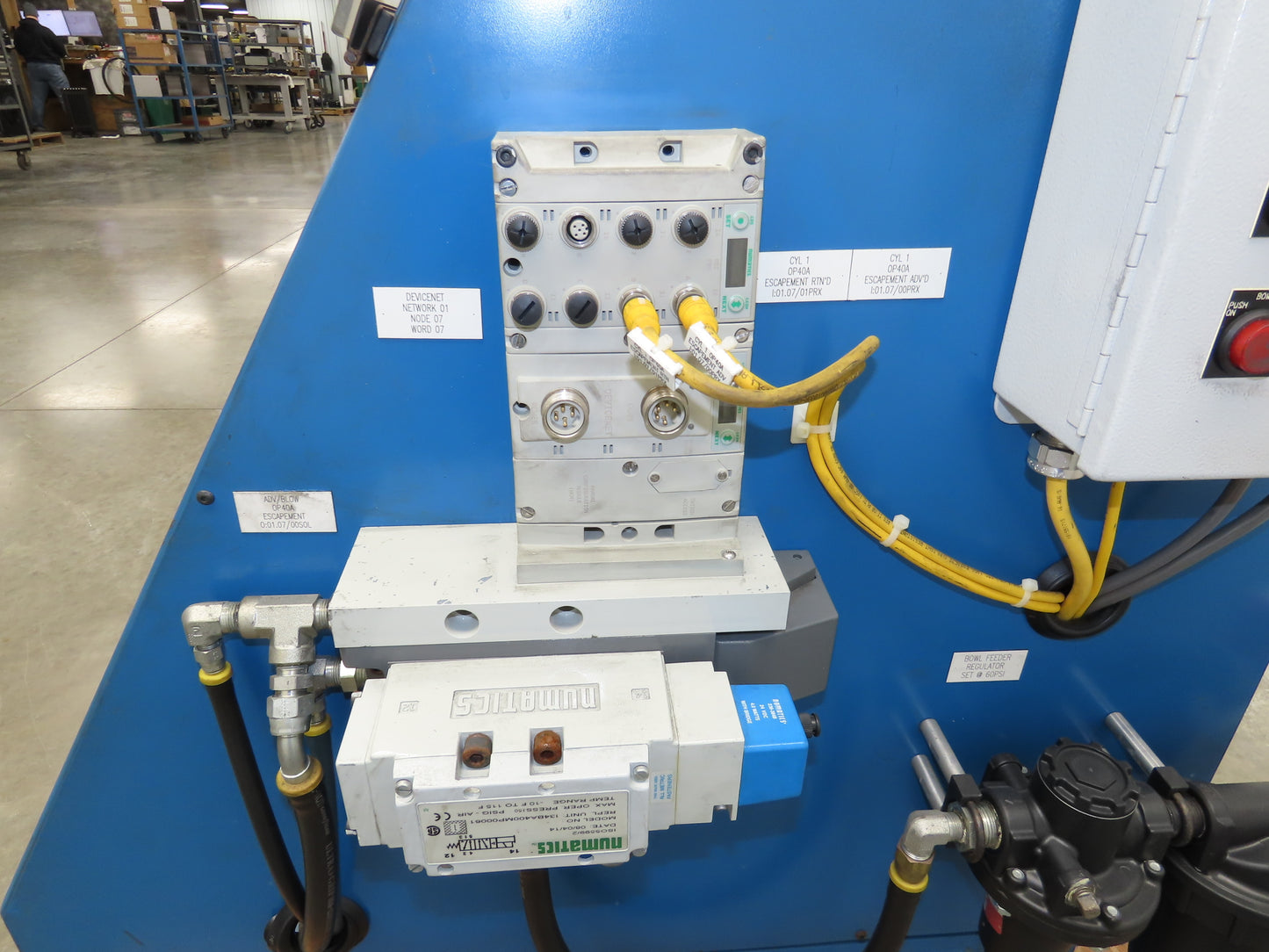 MTS Vibratory Bowl Feeder 12" Base Small Parts Sorter 9/16 Nut Rotator