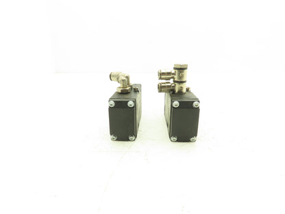 Burkert 00132548 6517 H 8.0 Pneumatic Solenoid Valve 24VDC  Lot of 2
