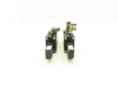 Burkert 00132548 6517 H 8.0 Pneumatic Solenoid Valve 24VDC  Lot of 2