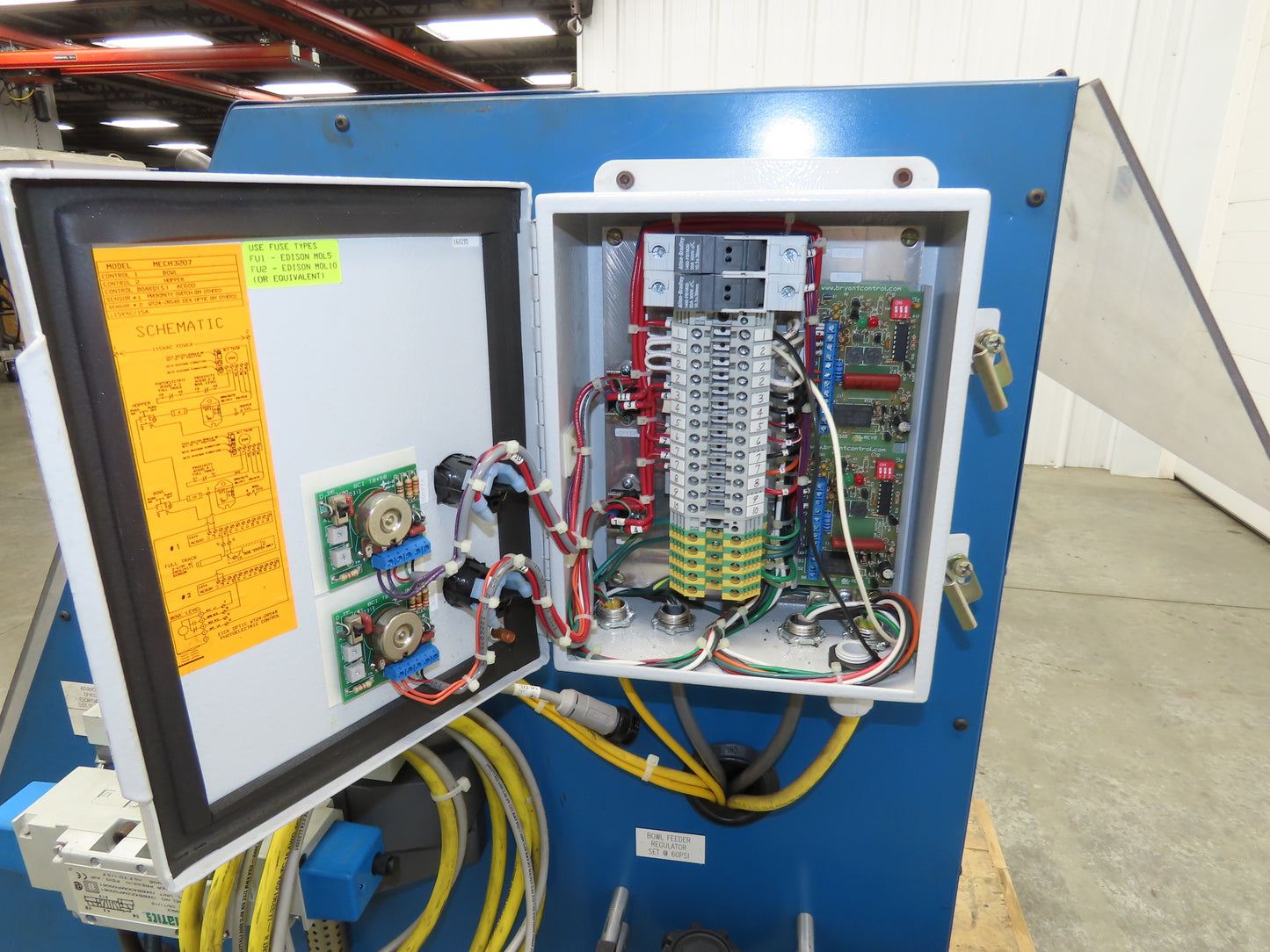 MTS Vibratory Bowl Feeder 12" Base Small Parts Sorter 18mm Nut Rotator