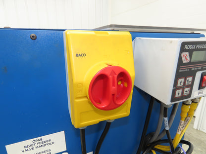 MTS Vibratory Bowl Feeder 15" Base Small Parts Sorter 1/4" Pop Rivet Rodix 120V