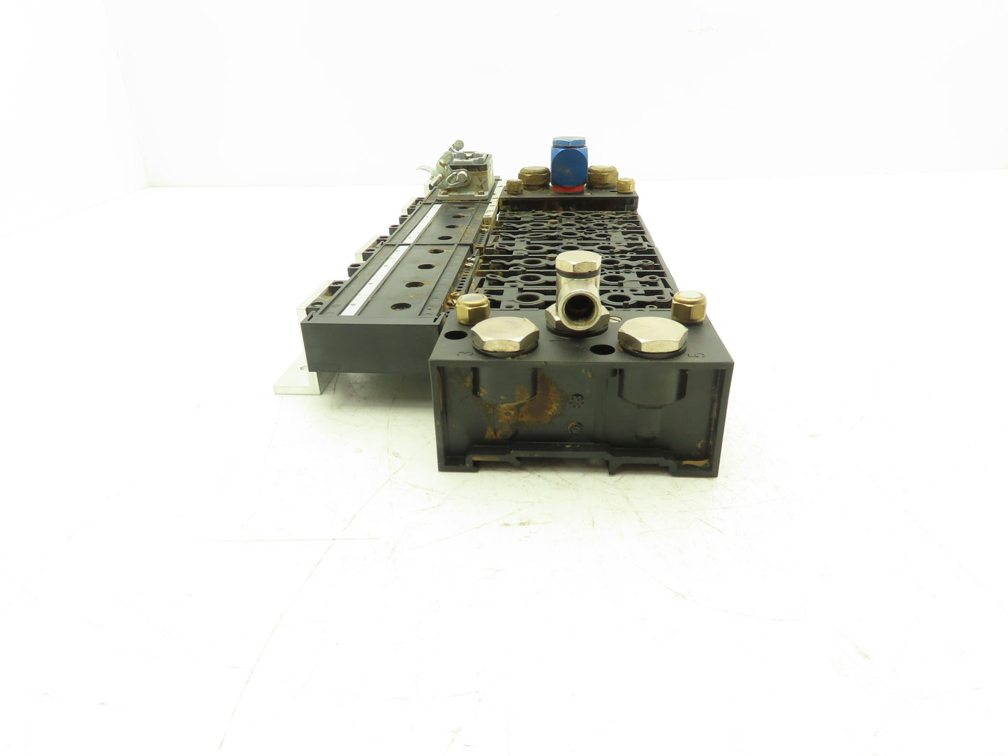 Burkert 6517 Pneumatic Solenoid Valve 8-Station Manifold 191288F
