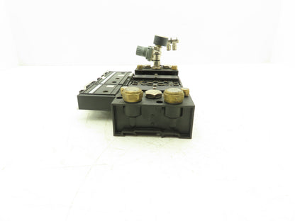 Burkert 6517 Pneumatic Solenoid Valve 6-Station Manifold 191289U