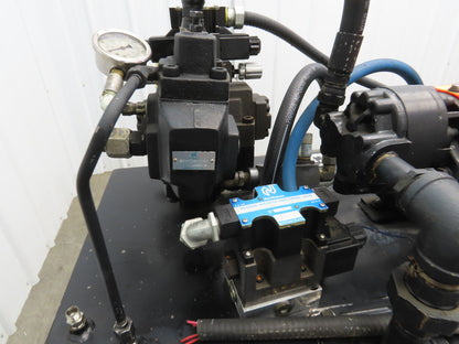 US Motors Hydraulic Power Unit 50 Gallon 5Hp 208-230/460V 3PH