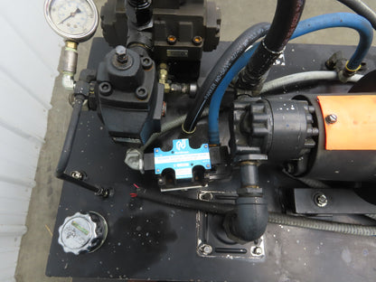 US Motors Hydraulic Power Unit 50 Gallon 5Hp 208-230/460V 3PH
