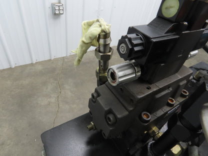 US Motors Hydraulic Power Unit 50 Gallon 5Hp 208-230/460V 3PH