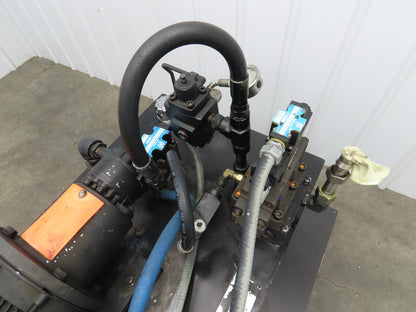 US Motors Hydraulic Power Unit 50 Gallon 5Hp 208-230/460V 3PH