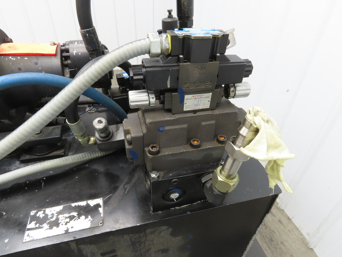 US Motors Hydraulic Power Unit 50 Gallon 5Hp 208-230/460V 3PH