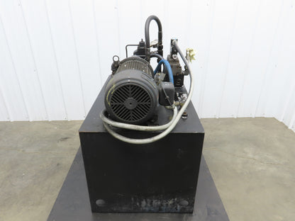 US Motors Hydraulic Power Unit 50 Gallon 5Hp 208-230/460V 3PH