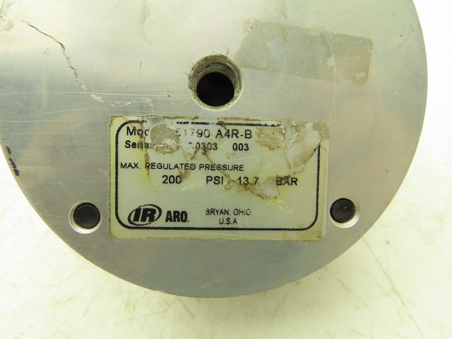 ARO 651790-A4R-B Fluid Regulator Low Pressure 100PSI WPR Max 3/8" NPT 1/4"