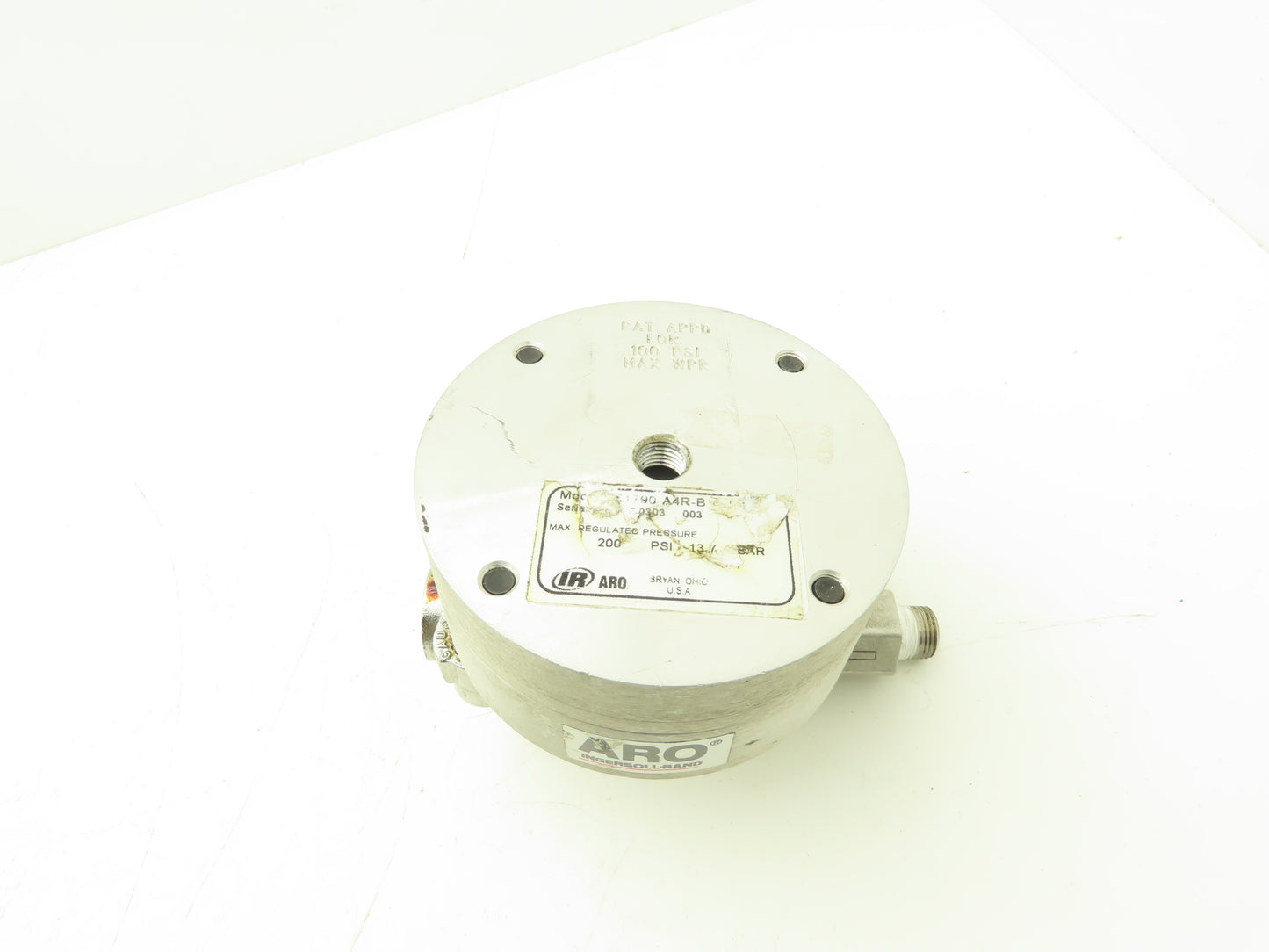 ARO 651790-A4R-B Fluid Regulator Low Pressure 100PSI WPR Max 3/8" NPT 1/4"