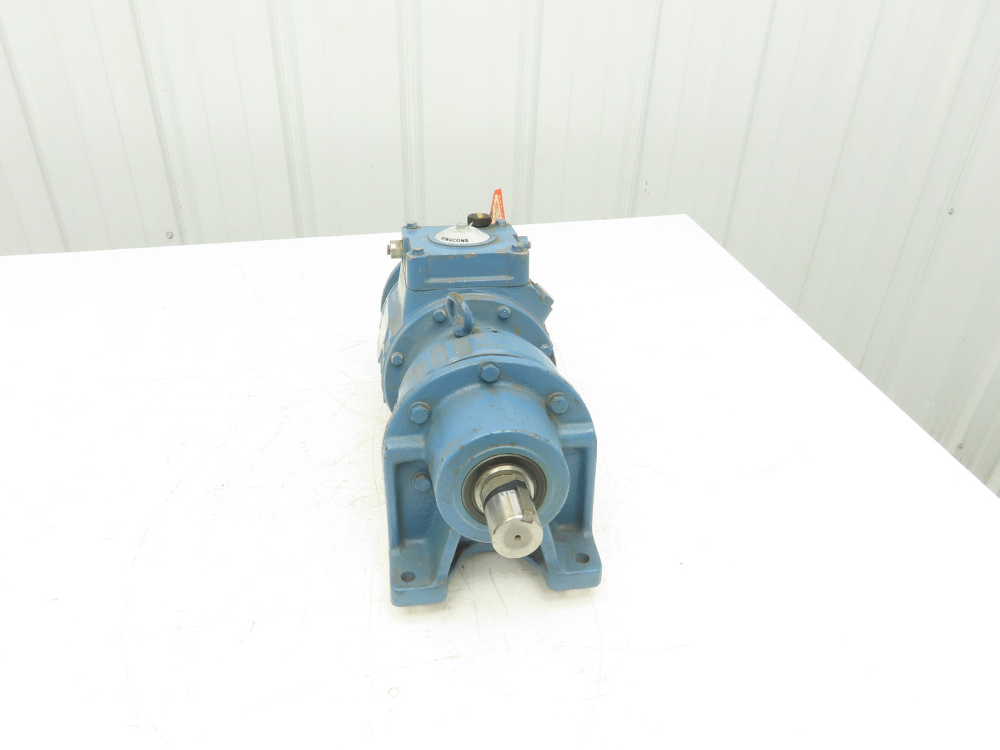 Nidec Shimpo RXC-750 Ringcone Inline Gearbox 0-18 RPM Adjustable Speed .75Hp 56C