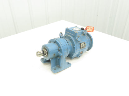 Nidec Shimpo RXC-750 Ringcone Inline Gearbox 0-18 RPM Adjustable Speed .75Hp 56C