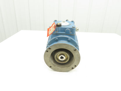 Nidec Shimpo RXC-750 Ringcone Inline Gearbox 0-18 RPM Adjustable Speed .75Hp 56C